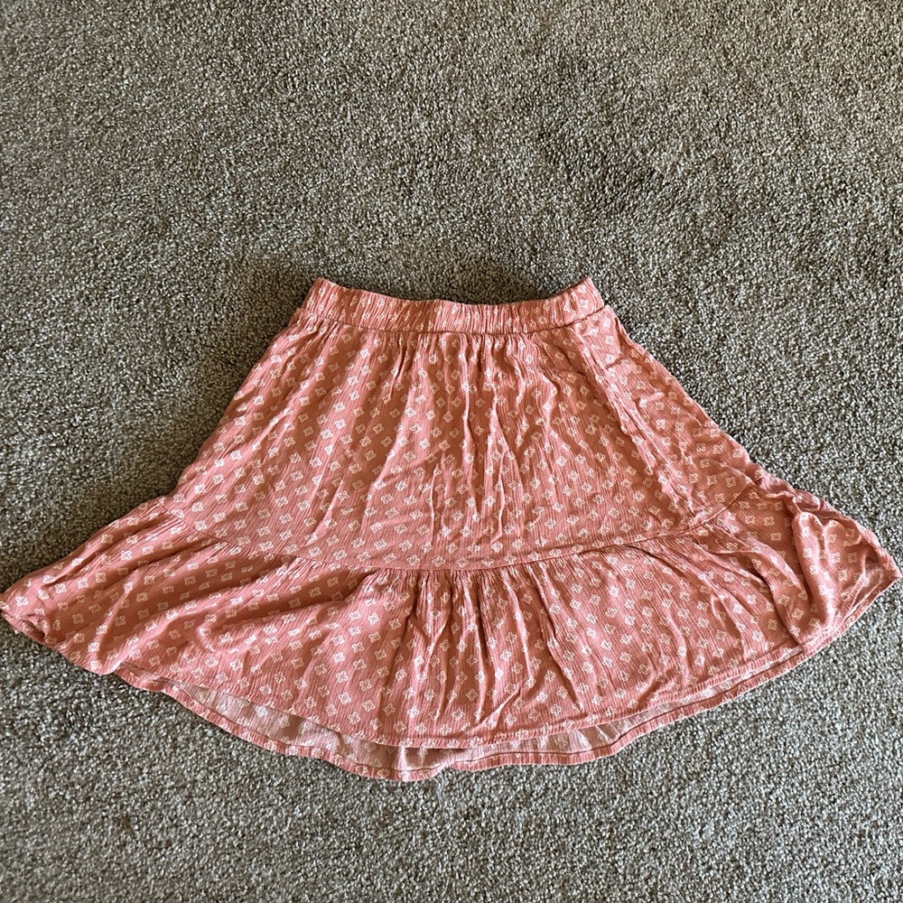 Papaya Pink Mini Skirt